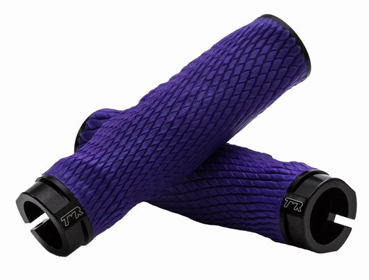 Pro Imprint Grips in purple with black aluminium sleeve